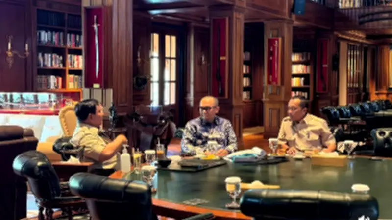 Prabowo Panggil Ketua PPATK Bahas Evaluasi Transaksi Keuangan