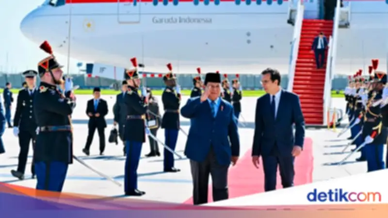 Prabowo Salat Idul Adha di KBRI Paris Sebelum Kunjungan Kenegaraan