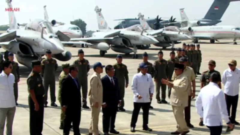 Prabowo Tegaskan Penguatan Pertahanan Nasional Usai RI Terima Rafale dan Rudal Meteor