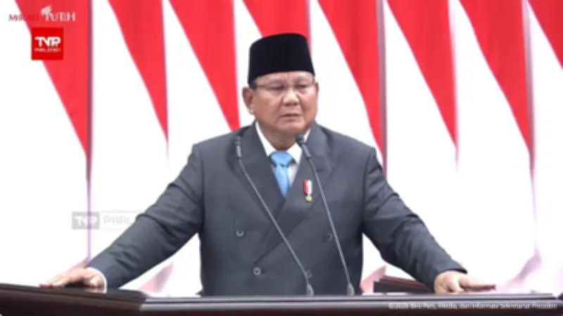 Prabowo Ucapkan Terima Kasih pada PDIP yang Berkorban di Luar Pemerintahan