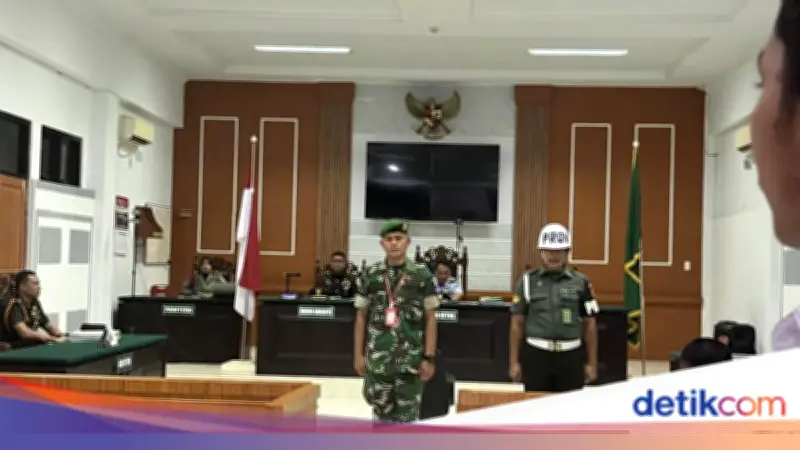 Prajurit TNI Aniaya Siswa SMP Tewas Tetap Divonis 10 Bulan Penjara