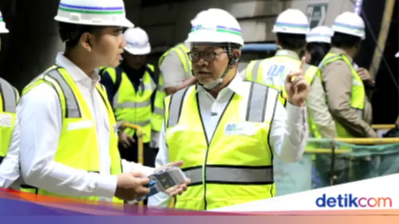 Pramono: Gibran Gembira Proyek MRT Fase 2A Dikerjakan 3.800 Pekerja Lokal