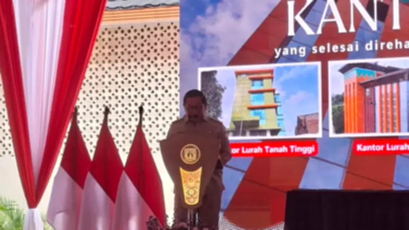 Pramono Resmikan 4 Kantor Lurah Baru, Tegaskan Layanan Gratis Tanpa Pungli