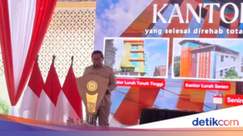 Pramono Resmikan Empat Kantor Lurah, Tegaskan Pelayanan Gratis Tanpa Pungli