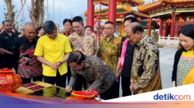 Pramono Resmikan Kelenteng Tian Fu Gong di PIK 2, Apresiasi Langkah ASG dan Salim Group