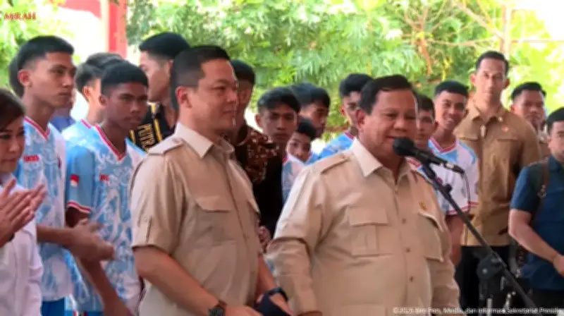 Presiden Prabowo Temui Prajurit TNI di Pos Terluar Miangas