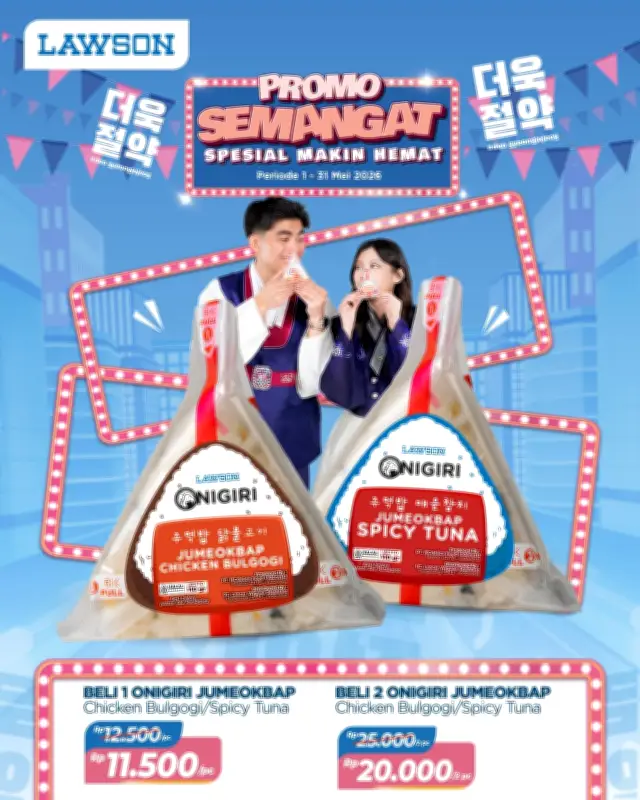 Promo Lawson: Diskon Makanan Minum Periode 16-31 Mei 2026