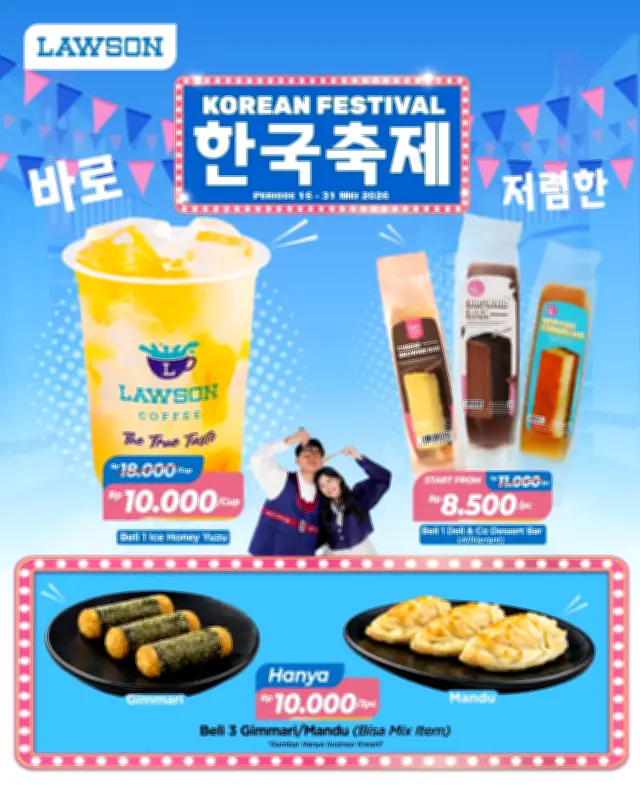 Promo Lawson: Diskon Minuman Korean Festival hingga 31 Mei 2026