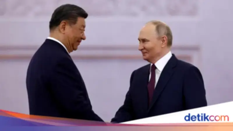 Putin dan Xi Jinping Bahas Pipa Gas Power of Siberia 2 di China