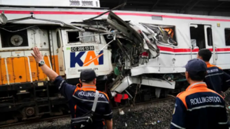 Rapat di DPR, KNKT Ditanya Lambat Investigasi Tabrakan Argo Bromo Anggrek vs KRL
