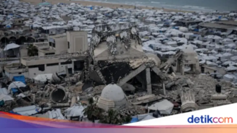Rudal Israel Hantam Tenda Polisi di Gaza, 5 Petugas dan 1 Remaja Tewas