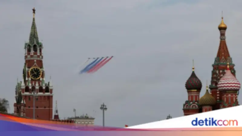 Rusia Matikan Internet Mobile di Moskow Jelang Parade Victory Day