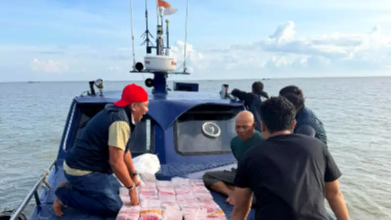 Sabu 30 Kg Asal Malaysia Gagal Edar, Disembunyikan di Lambung Sampan di Asahan