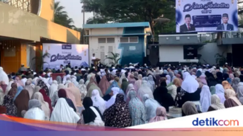 Salat Idul Adha di Gedung Pusat Dakwah Muhammadiyah Jakpus Berlangsung Khidmat