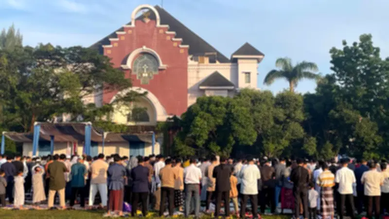 Salat Idul Adha di Lapangan Gereja Depok, Bukti Toleransi Beragama