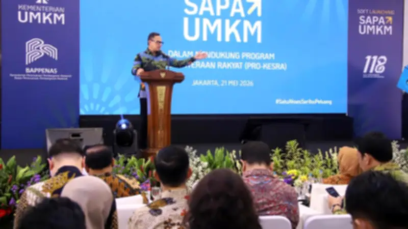 SAPA UMKM Resmi Diluncurkan, Wamendagri Bima Arya Dorong Integrasi Data