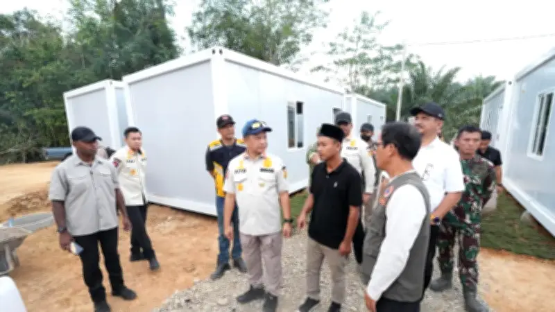 Satgas PRR Tuntaskan Huntara di Sumut dan Sumbar, Percepat Pembangunan Huntap