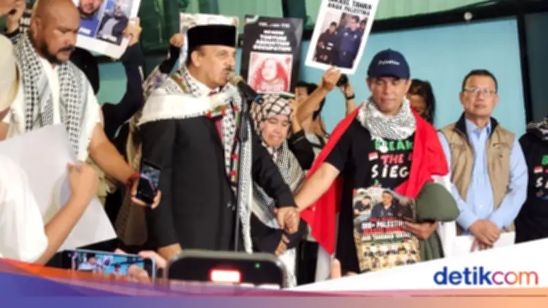 Sembilan WNI Relawan Flotilla Tiba di RI, Dubes Palestina Ucapkan Terima Kasih
