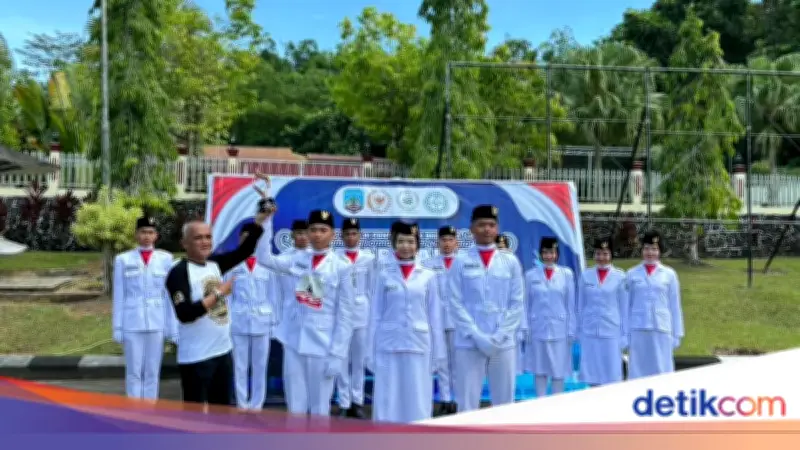 SMAN 1 Tanjung Selor Juara Lomba Baris-Berbaris MPR RI Kaltara