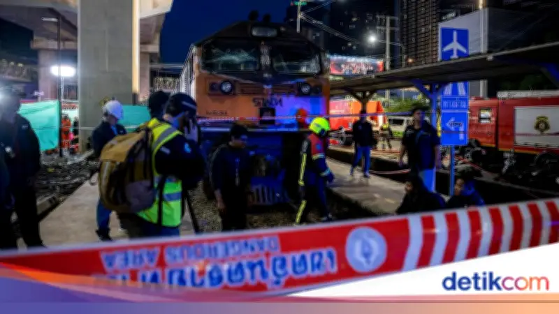 Sopir Bus dan Masinis Kereta Didakwa Atas Kecelakaan Maut Bangkok
