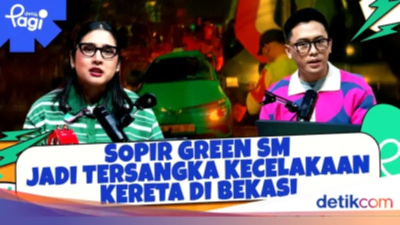 Sopir Taksi Green SM Tersangka Kecelakaan KA di Bekasi, Terancam 6 Bulan Penjara
