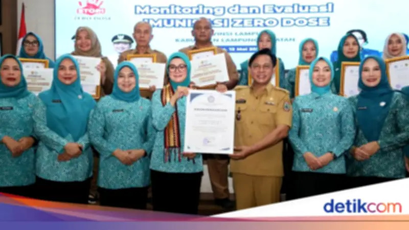 Staf Ahli TP PKK Apresiasi Lampung Selatan Atasi Imunisasi Zero Dose