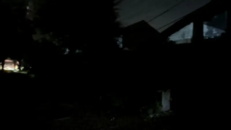 Sumatra Blackout, Kampung yang Biasa Ramai Mendadak Sepi Total