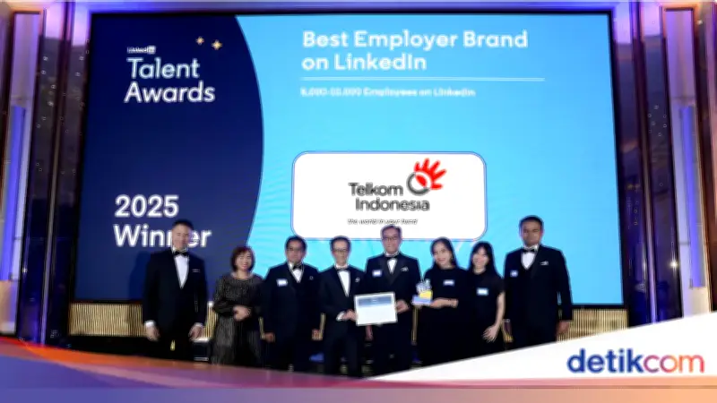 TelkomGroup Borong Dua Penghargaan di LinkedIn Talent Awards 2025