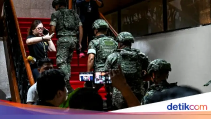 Tersangka Baku Tembak di Gedung Senat Filipina Berhasil Ditangkap