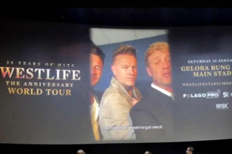 Tiket Konser Westlife di Jakarta Ludes Terjual Habis