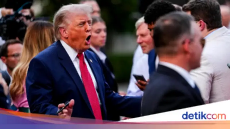 Trump Jalani Pemeriksaan Kesehatan Jelang Ultah ke-80, Klaim Sempurna