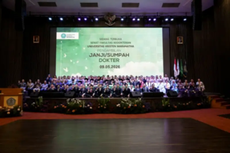 UK Maranatha Lahirkan 69 Dokter Baru, Nilai UKNPDpd Masuk Jajaran Tertinggi