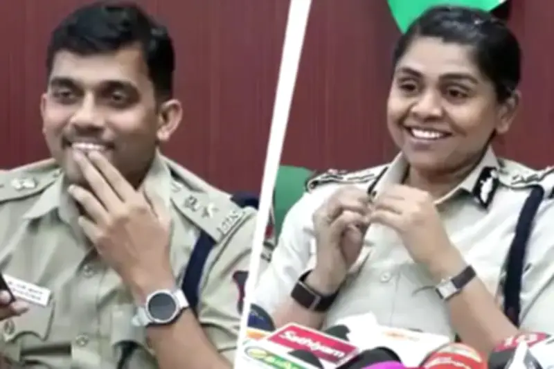 Video Pejabat Polisi India Tertawa Saat Konferensi Pers Kasus Pembunuhan Anak Picu Kemarahan
