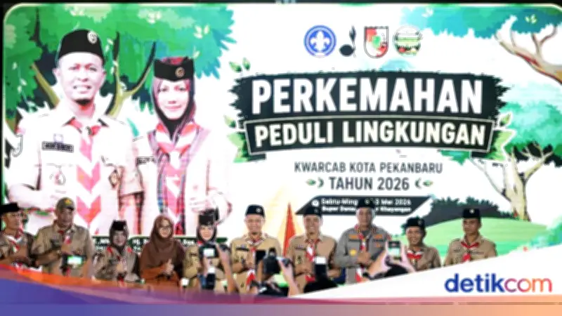Wali Kota Pekanbaru Resmikan Bumi Perkemahan Tunas Kencana, Hidupkan Wisata Danau Bandar Kayangan