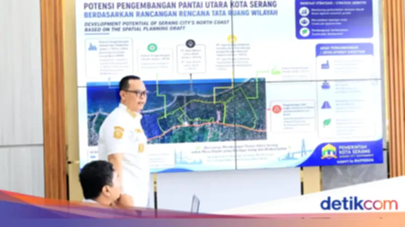 Walkot Serang Usul Bangun Pulau Buatan dan Tanggul Laut ke Pemerintah Pusat