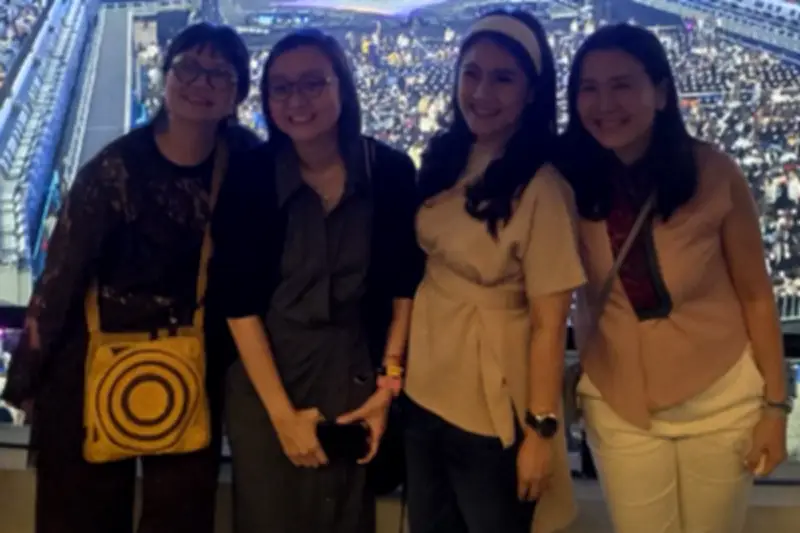 Wamen Stella Christie Naik Ojek ke Konser F4, Cerita Macet Jakarta
