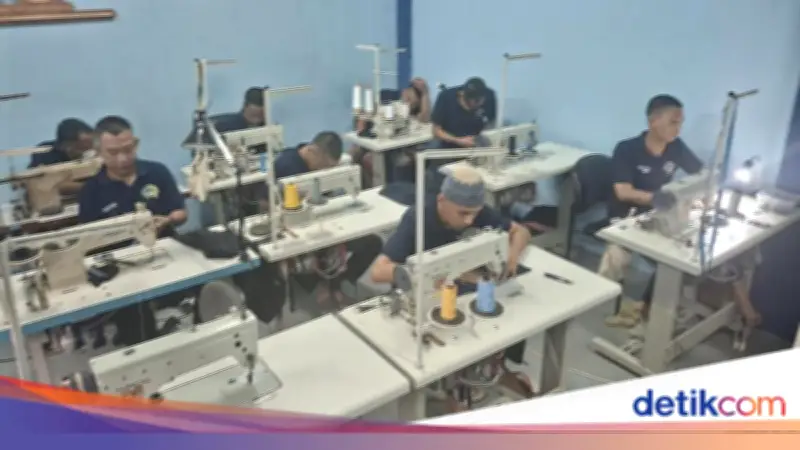 Warga Binaan Lapas Narkotika Jakarta Dapat Pelatihan Menjahit dan Peternakan Bersertifikat