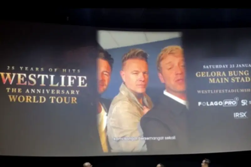 Westlife Gelar Konser Stadion Perdana di Indonesia Januari 2027