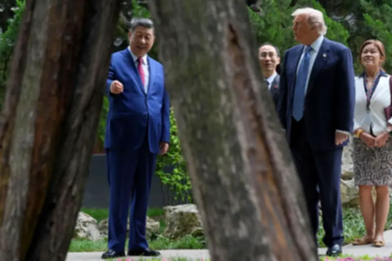 Xi Jinping Ajak Donald Trump Berkeliling Kompleks Tertutup Zhongnanhai