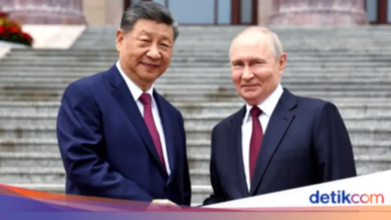 Xi Jinping dan Putin Saling Puji Hubungan Strategis China-Rusia