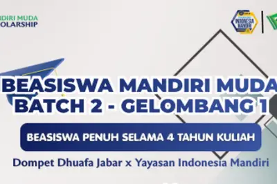 Beasiswa S1 Mandiri Muda: Kuliah Gratis untuk Pelajar Kurang Mampu