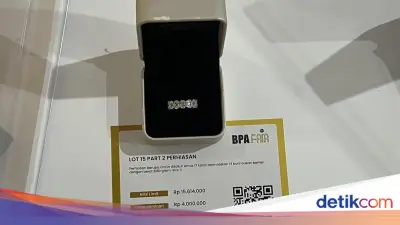 Cincin Sandra Dewi Laku Terjual di Lelang BPA Kejagung