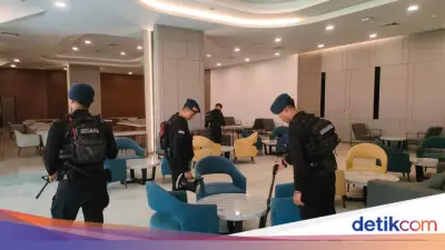 Gegana Brimob Sterilisasi JIS Jelang Persija Vs Semen Padang