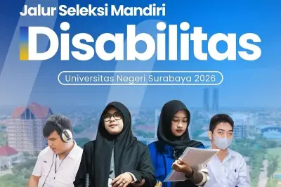 Jalur Mandiri Disabilitas Unesa 2026 Masih Buka Sampai 29 Mei