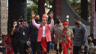 Jokowi Ditawari Jadi Aktor Utama Film Kolosal tentang Suku Dayak