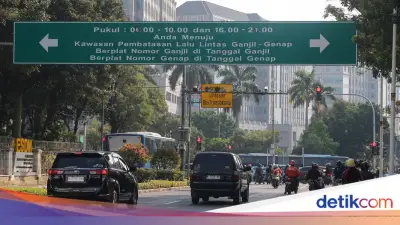 Libur Idul Adha 2026: Ganjil Genap Jakarta Ditiadakan 27-28 Mei