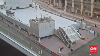 Masjidil Haram Sepi Usai Jutaan Jemaah Haji ke Arafah