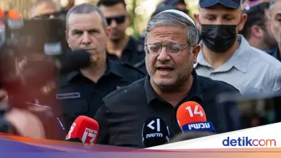 Menteri Israel Itamar Ben Gvir Rayakan Ultah dengan Kue Bergambar Tali Gantungan