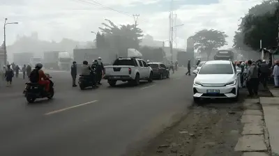 Pabrik Kimia di Cilegon Meledak, Kabut Putih Tebal Selimuti Perkampungan