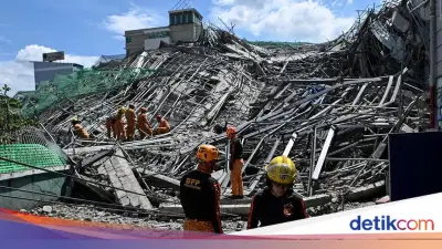 Pencarian Korban Ambruknya Gedung di Filipina Dihentikan, Fokus pada Jenazah